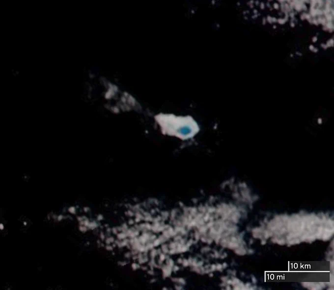 A23k NOAA-21 VIIRS - 9/4/26 - Iceberg A23k