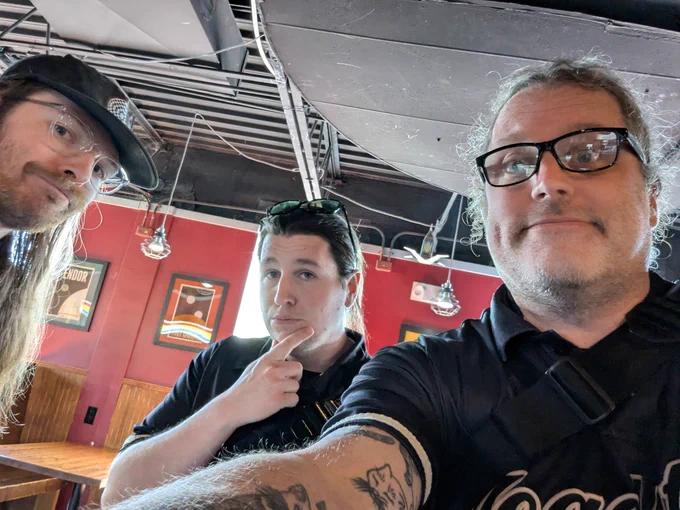 Team trios with the ToadStack at the Gathering Place