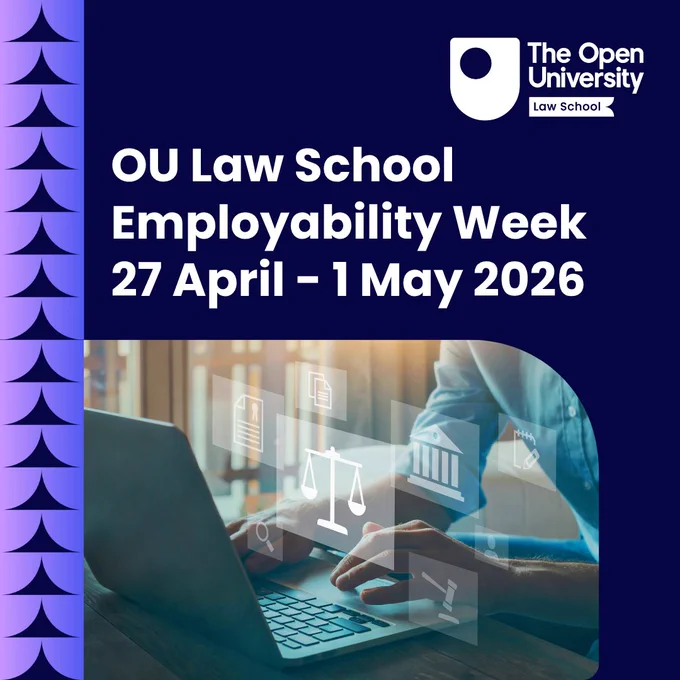 OU Law School Employability Week 27 April - 1 May 2026