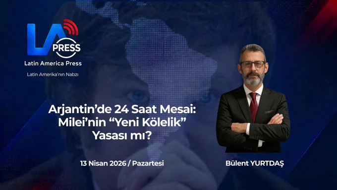 Arjantin'de Senatonun onayladığı yeni "Vergi Reformu" paketi içinde yer alan Çalışma Yasası, Milei'nin yeni "kölelik yasası" tartışmalarını başlatti.

https://youtu.be/fAN_mfmmr5Q