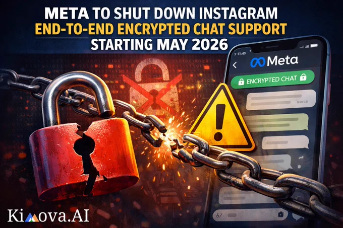 Meta will permanently discontinue end-to-end encryption (E2EE) for Instagram direct messages effective May 8, 2026, citing low user adoption as the official reason for the rollback. This strategic reversal follows intense global regulatory pressure and a landmark $375 million jury verdict in New Mexico, which found Meta liable for endangering children and misleading the public about platform safety. Once support ends, Instagram communications will revert to a standard format technically accessible to Meta for content moderation and potential AI training, requiring users to manually export their encrypted chat histories before the deadline to avoid data loss. While Meta continues to offer default E2EE on WhatsApp, privacy advocates have criticized the Instagram decision as a significant retreat that prioritizes corporate oversight and data utility over secure user communication.