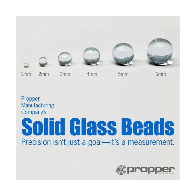 "Bumping" isn't just a nuisance; it's a safety hazard and a threat to your results.

Check out our full range of sizes today! 🔗 https://bit.ly/SolidGlassBeads