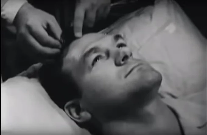 Experimento com LSD (foto histórica do projeto)