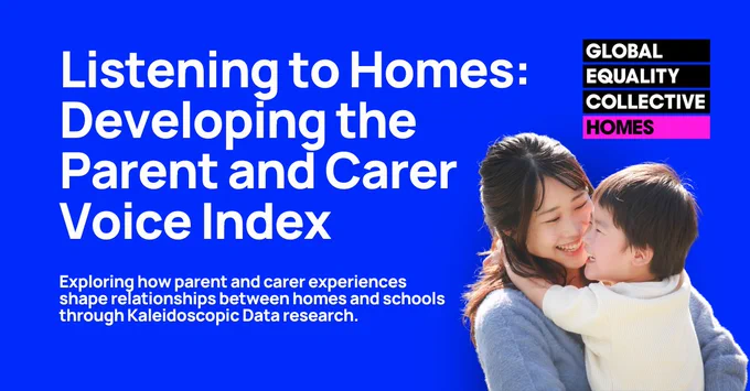 Blue graphic from the Global Equality Collective titled “Listening to Homes: Developing the Parent and Carer Voice Index.” It invites parents and carers, especially those supporting children with SEND, to share experiences of relationships with schools. The National Parent and Carer Voice Survey closes 9 May.

Would you be happy for me to include the Special Needs Jungle logo to acknowledge you as one of the supporters helping amplify the National Parent & Carer Voice Survey? It really helps show how organisations across the sector are working together to strengthen parent and carer voice nationally.