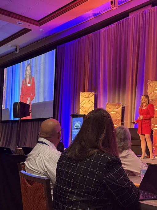 CoSN2026’s Opening Session Keynote: Tomorrow Starts Here, is going on now in the Sheraton Grand Ballroom w/keynote speakers in front of a full house
