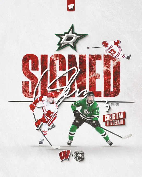 Christian Fitzgerald - Dallas Stars signing