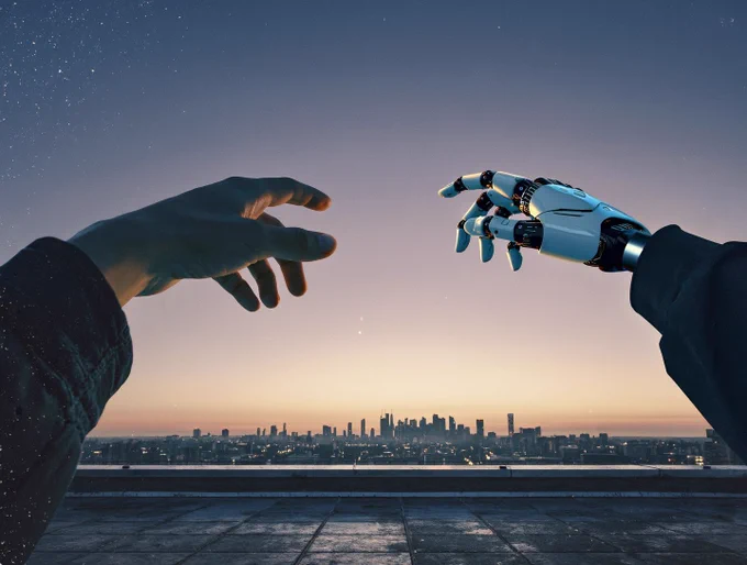 The future isn't human vs AI. It's human plus AI vs everything we haven't figured out in ten thousand years. If we'd stop arguing long enough to aim at the horizon.
