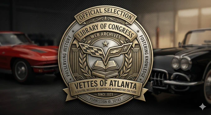 Vettes of Atlanta Magazine Official Selection Badge for the Library of Congress Web Archives digital preservation.