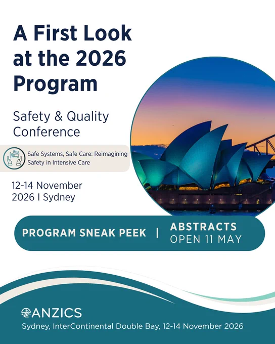 2026 Safety & Quality Conference program