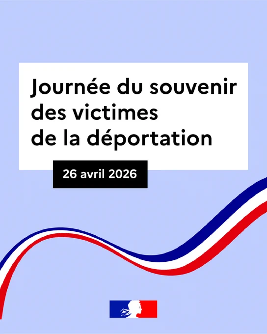 Journée du souvenir des victimes de la déportation.