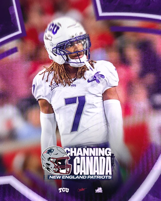 Channing Canada is heading to New England