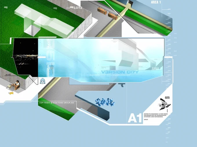 Tonic Group website in 2001
