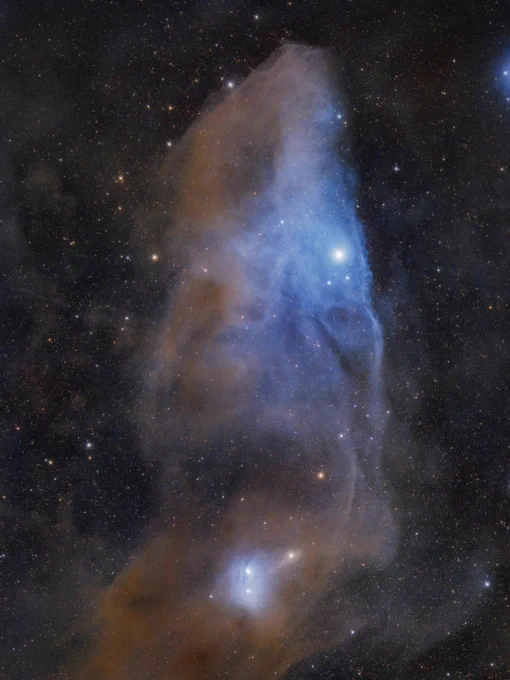 Blue Horsehead Nebula