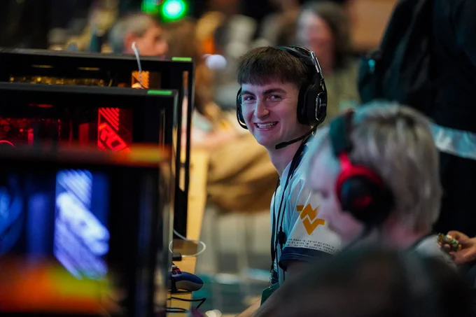 Strike competes during the NACE Grand Finals.