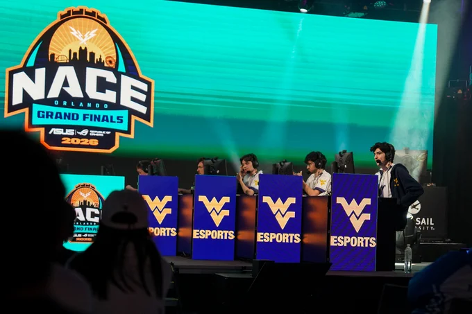WVU Valorant competes in the NACE Grand Final match.