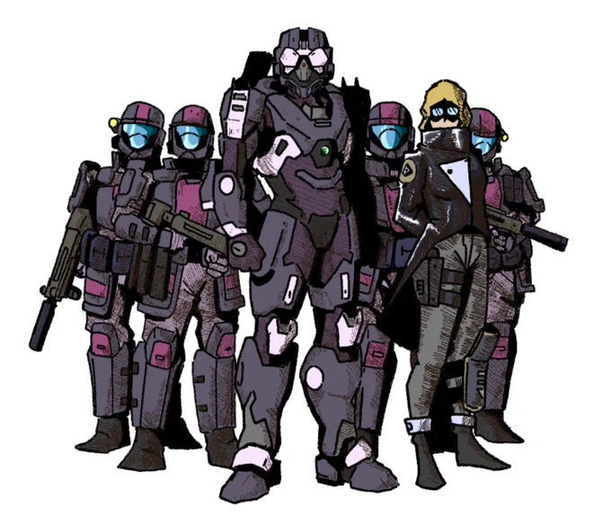 ONI Xenoarchology field team