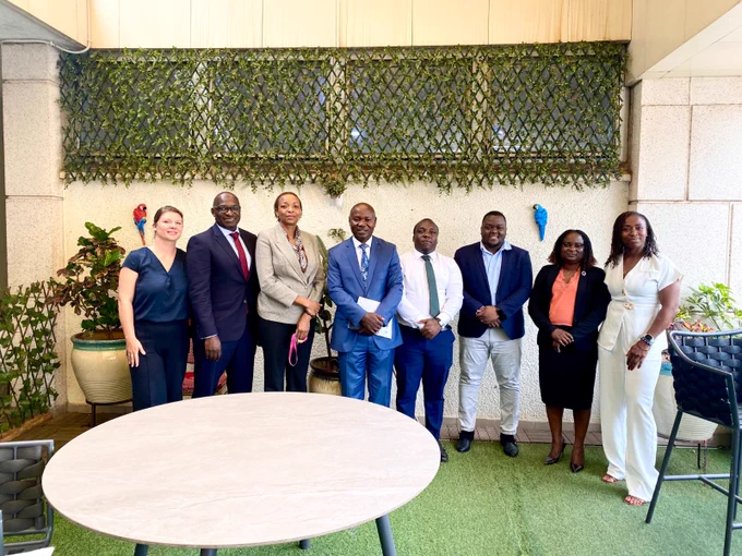 The delegation was jointly led by Sarah Arapta, Chief Executive Officer of Citibank Uganda and President of AmCham Uganda, and Uthman Mayanja, Country Senior Partner at PwC Uganda and Vice President of AmCham Uganda. The delegation further included Anna Grodzki (Managing Director, Matooke Tours & Board Member, NUTIP), Sydney Obua Odongo (General Manager, NUTIP), Immy Bukko (General Manager, BCCU), Happiness Daher (General Manager, FCCU), and Remmy Wahanze (Legal Associate, TASLAF Advocates).