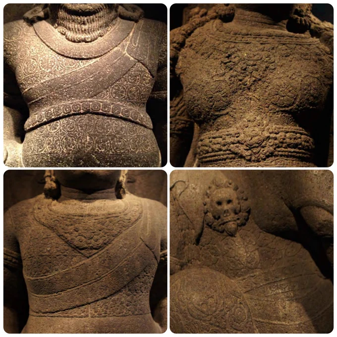 Mahakala, Durga, Nandiswara, dan Ganesha dari Candi Singosari