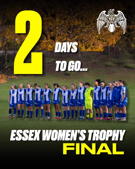 Essex Women's Trophy Final


Wednesday 29th April
19:45 Kick- Off
Heybridge Swifts FC, CM9 8FJ


Tickets


Tickets available to purchase on the night:

£7 Adults
£4 U17-U18s & Over 65s
£2 U16s



Up the U's!'

#cuwfc #cucf #weareunited #cupfinal 

