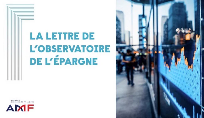La Lettre de l'Observatoire de l'épargne 
Logo Autorité des marchés financiers (AMF) 
Image courbe de bourse