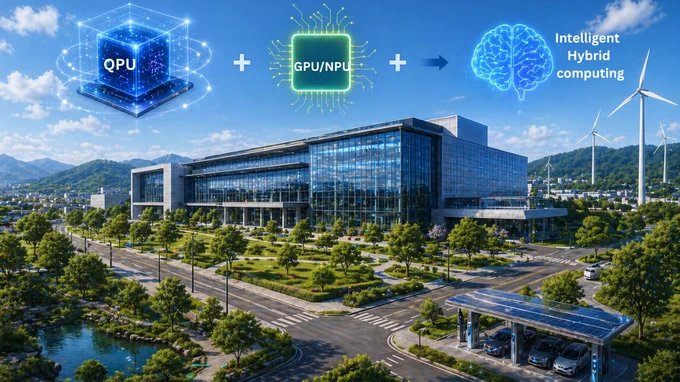 Leading the Quantum-AI Hybrid Frontier in Gyeongbuk: A New Era for Regional Industrial Ecosystems

North Gyeongsang Province (Gyeongbuk) and Gumi City have launched a large cooperative effort to establish a “Quantum-AI Hybrid Data Center” in a historic drive to alter the regional economic environment. An important step toward the “Quantum Transformation” (QX) of the region’s industrial and technological sectors was taken on April 27, 2026, when the province government formalized a memorandum of understanding (MOU) with a coalition of nine public and commercial entities.
The Hybrid Model: An Innovative Computational Framework
This project’s central idea is to combine state-of-the-art quantum capabilities with conventional high-performance computing. The Gyeongbuk-style hybrid center will integrate Quantum Processing Units (QPUs) with current AI-specific technology, such as Graphics Processing Units (GPUs) and Neural Processing Units (NPUs)