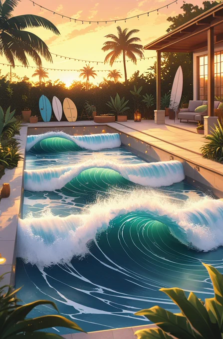 Piscina com onda 🌊

Quando o quintal vira pico… ondas perfeitas, alinhadas e prontas a qualquer hora. O futuro do surf já começou, e ele cabe bem perto de casa.

#PiscinaComOnda #Surf #SurfLife #SurfVibes #WavePool #SurfTech #BoasOndas #SurfReport