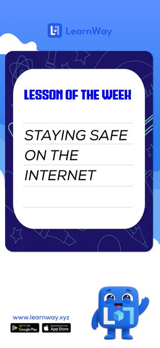Stay safe on the internet
