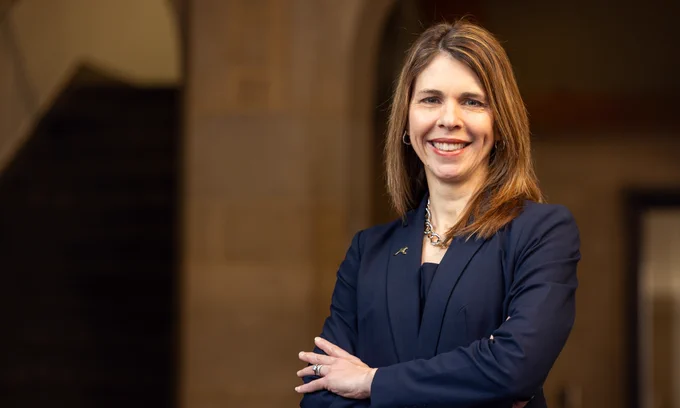 Headshot photo of Provost Jenny Lundgren