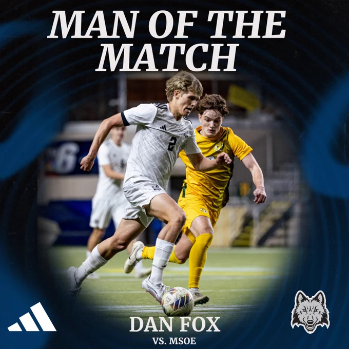 Congratulations to our MOTM winners from yesterday’s spring match. Great performance, Finn & Dan! 🐺