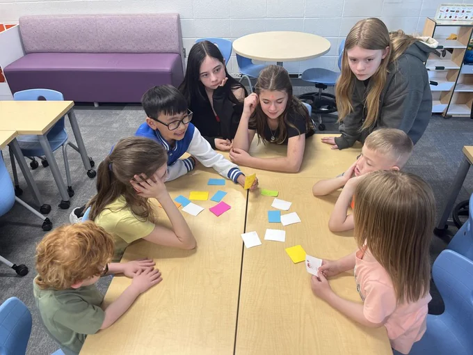 6th graders with K students