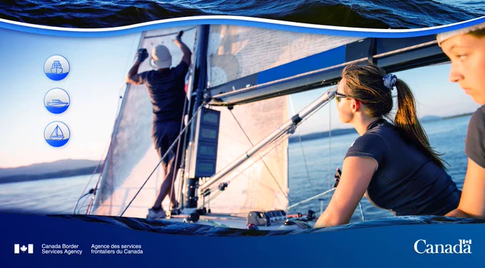 Individuals  on a sailboat during a sunny day on a lake.