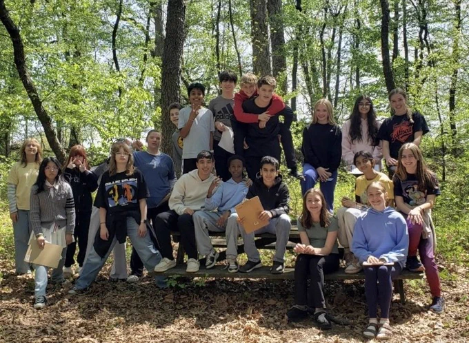 7th grade science class