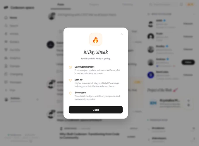 Andreas Christodoulou - 10 Day Streak on Codeown.Space