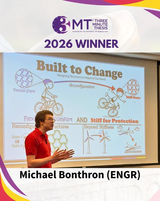Photo of Michael presenting