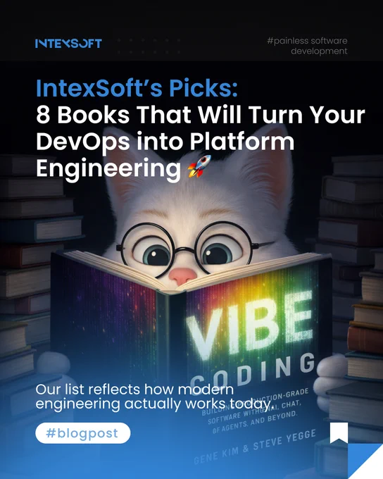 IntexSoft’s Picks: 8 Books That Will Turn Your DevOps into Platform Engineering