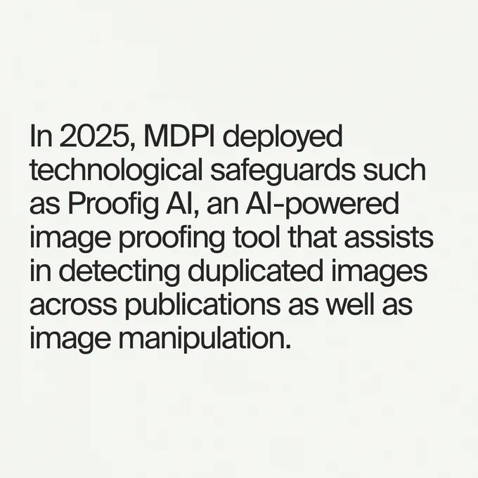 MDPI Annual Report 2025: Scaling Open Access with Integrity