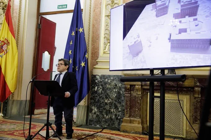 El Dg de Discapacidad durante la intervención