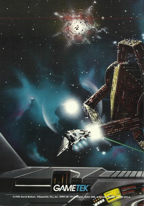 First Encounters - US version (Gametek, 1995) - printed artwork.