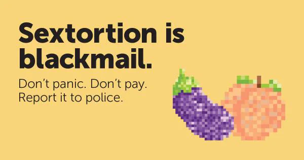 Sextortion is Blackmail