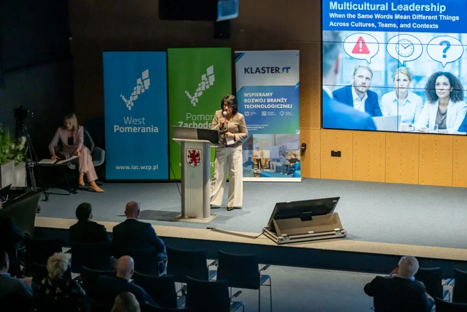 Bhajan Kaur, Co-CEO & Partner, at INSCALE speaks at the international conference "Future-proofing Your Business in a Changing Demographic and AI Landscape"