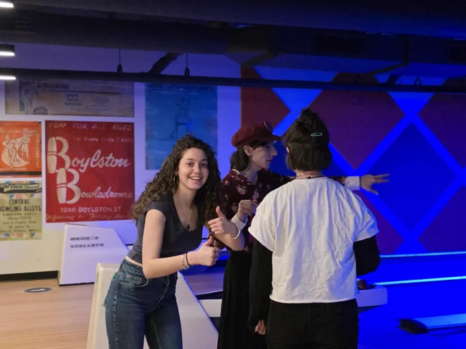 DSA members out candlepin bowling