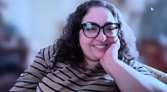 DSA National Co-Chair Megan Romer joins via Zoom to address Central Mass & Worcester DSA’s General Meeting on April 12, 2026