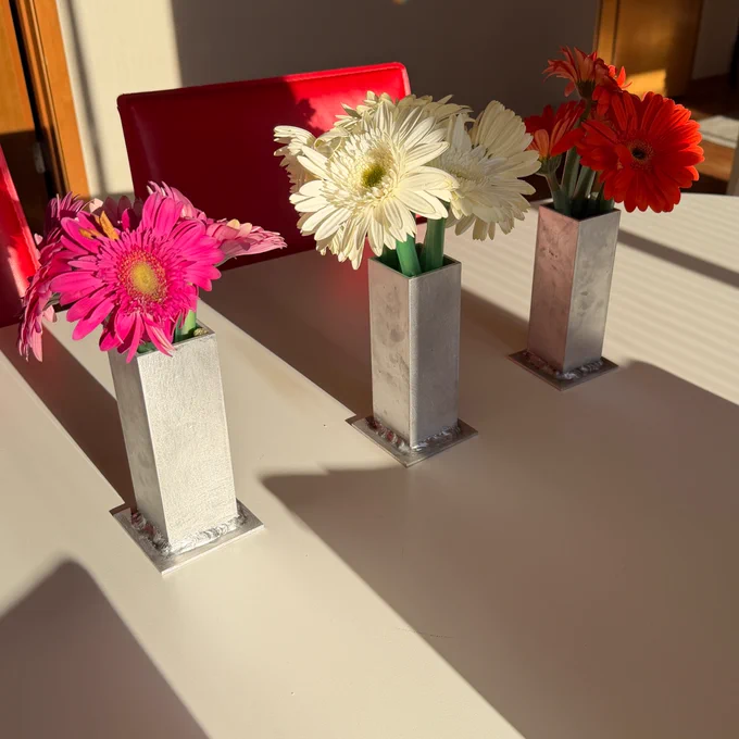 A recreation of the vases on my dining room table