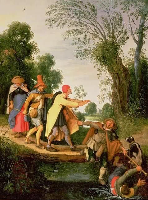 blind to lead blind. Peter Bruegel 