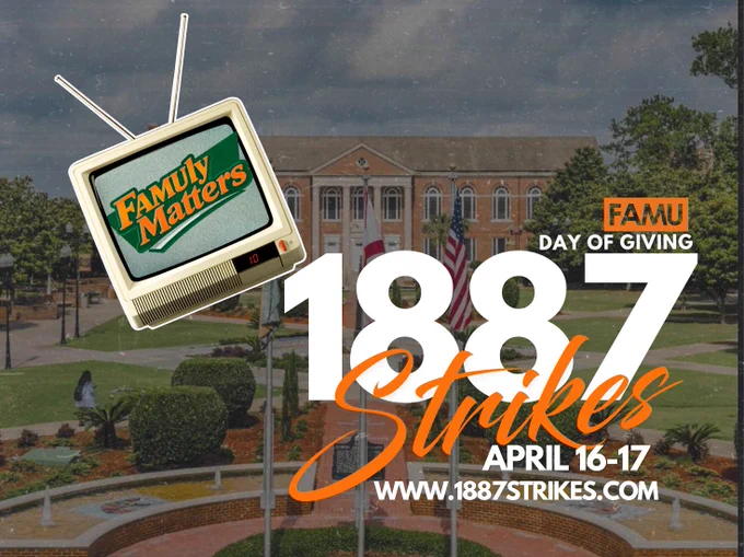 Famuly Matters - FAMU Day of Giving - April 16-17 - 1887Strikes.com