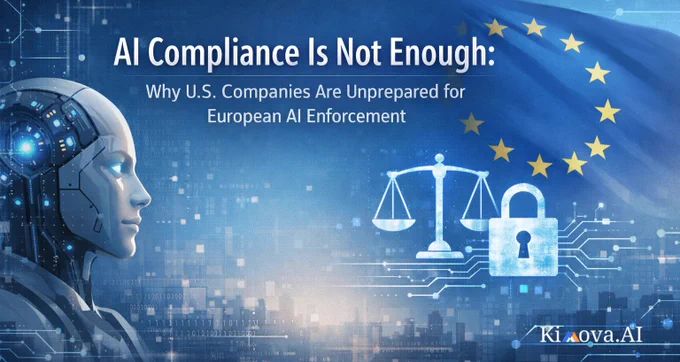 This analysis by Kimova AI, deconstructs the profound structural gap between U.S. corporate "responsible AI" policies and the technical evidentiary requirements mandated by the European Union’s Artificial Intelligence Act. While American leadership often treats the regulation as a regional compliance exercise, the Act’s extraterritorial reach exposes any entity whose AI outputs are used in the EU to unprecedented fines of up to 7% of total worldwide annual turnover. The report identifies a "governance mirage" where firms lack the "black box" infrastructure—including automated model inventories and quantitative validation logs—necessary to reconstruct algorithmic decisions for regulators. Furthermore, while a proposed "Digital Omnibus" may delay high-risk enforcement for some sectors until December 2027, the ongoing vacuum of technical standards and conflicting U.S. executive orders on deregulation have left many global enterprises paralyzed by regulatory uncertainty.