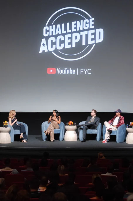 A wide shot of a stage panel
