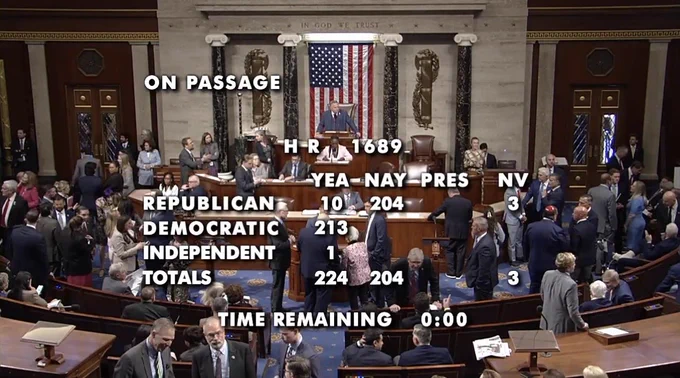 The U.S. House passes Rep. Ayanna Pressley’s legislation to extend Temporary Protected Status for Haiti.