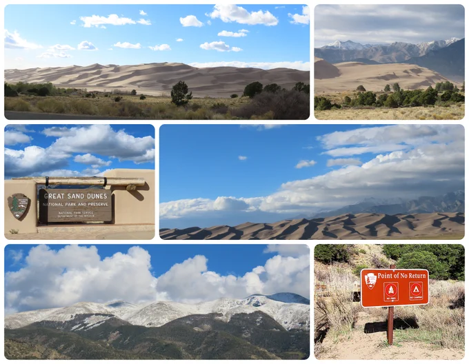 6 photos from Great Sand Dunes National Park in Colorado
