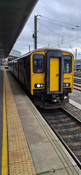 Northern Trains 150268 at Doncaster Railway Station Platform 0 